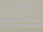 Feather Eyelet Lace Per Meter White/Yellow Edge Approx. 38mm
